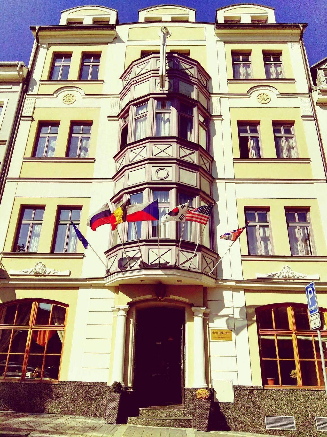 Hotel Derby Karlovy Vary Esterno foto